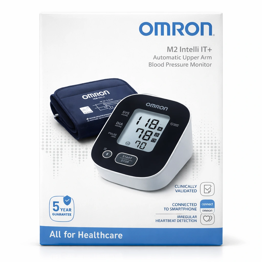 OMRON M2 Intelli IT+ Automatic Upper Arm Blood Pressure Monitor