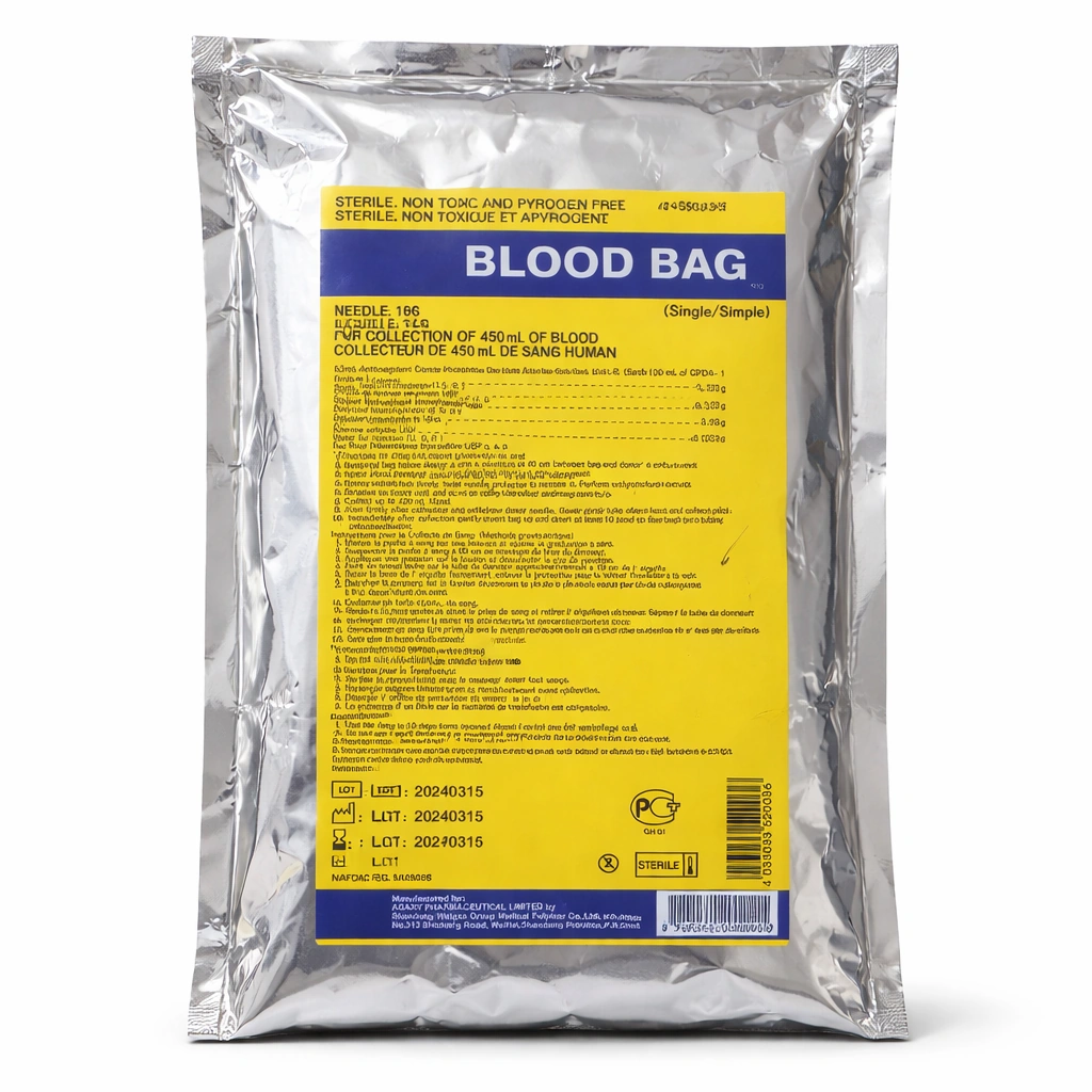 Macry Single Blood Collection Bag CPDA-1 450 ml x 5 Bags