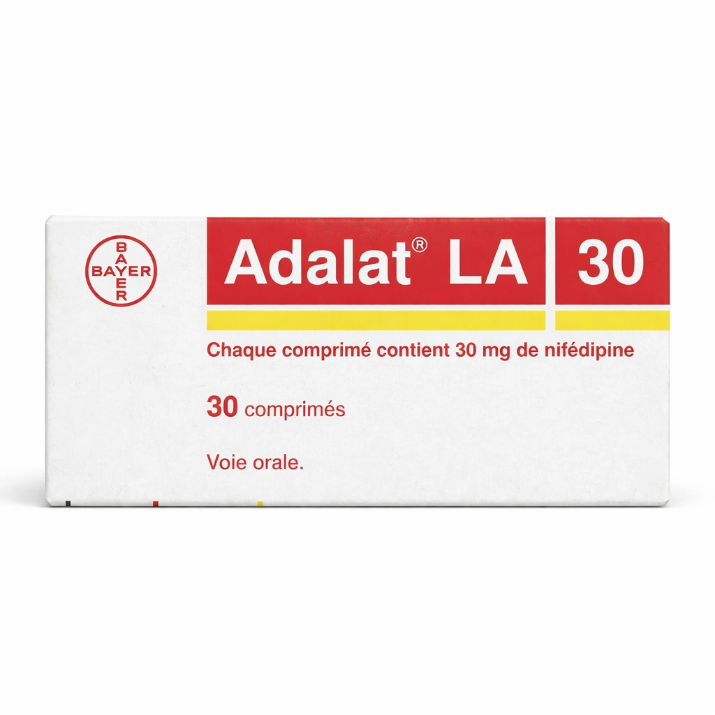 Adalat LA Nifedipine Prolonged-Release Tablets 30 mg x 30 Tablets