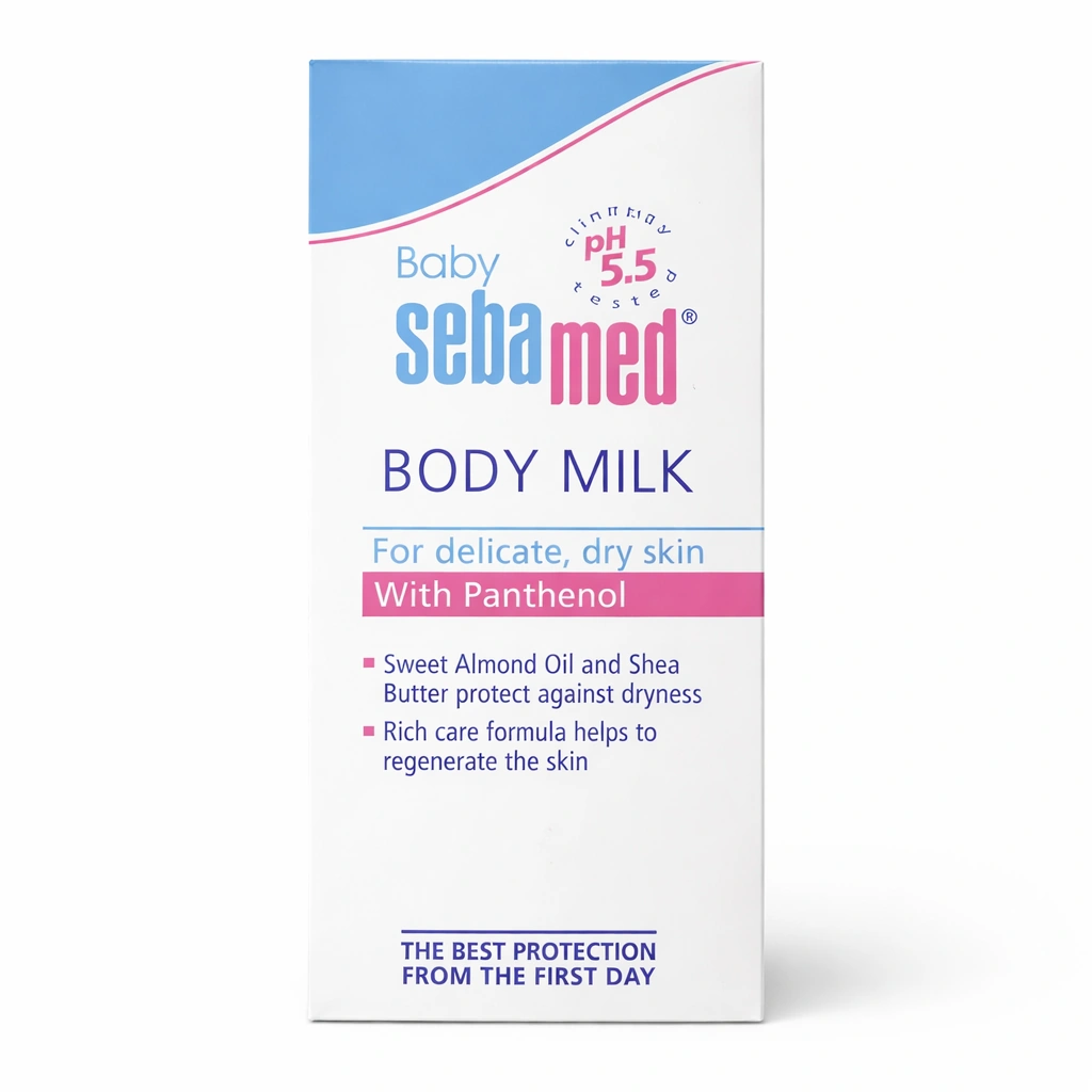 Baby Sebamed Body Milk with Panthenol 200 ml