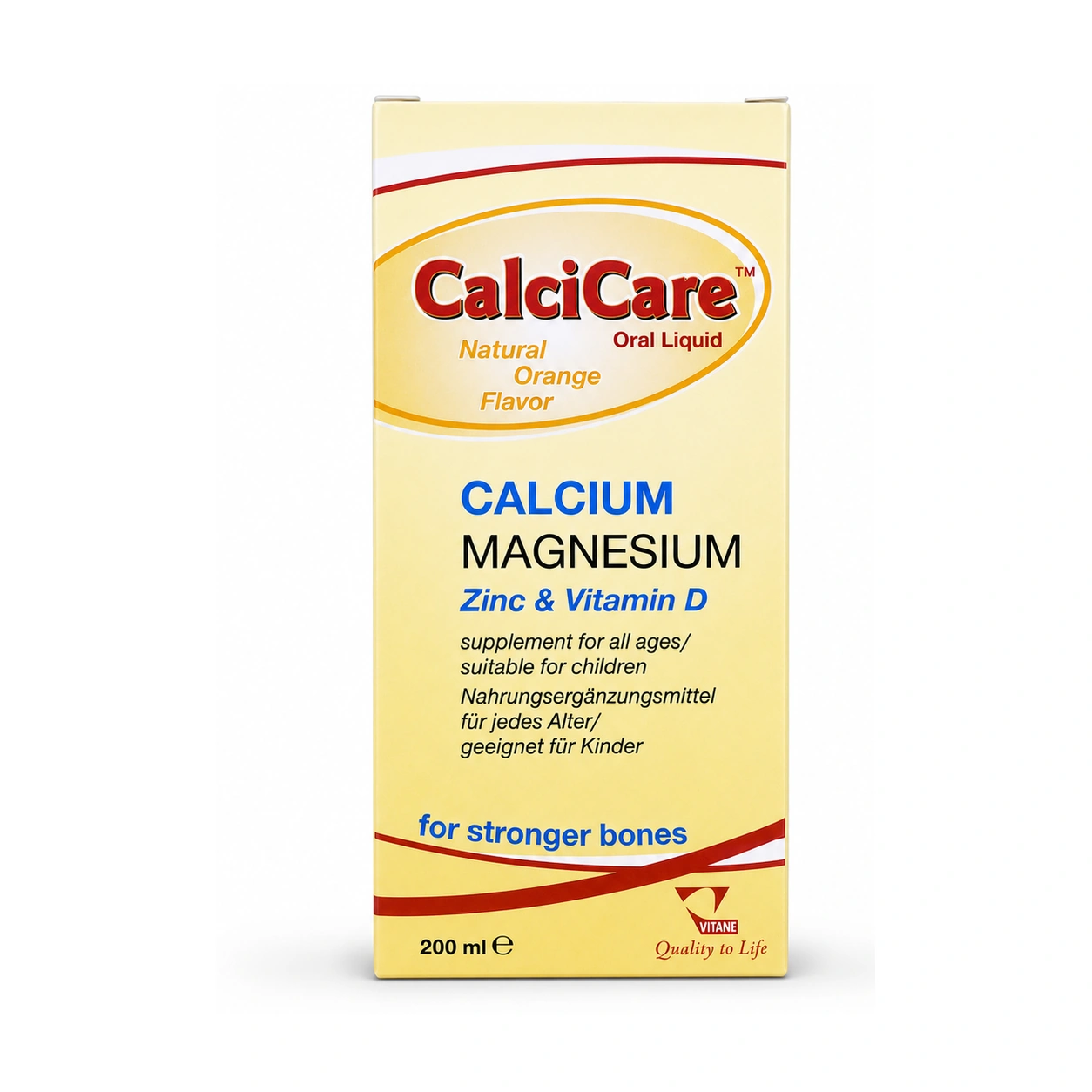 Vitane CalciCare Oral Liquid 200 ml