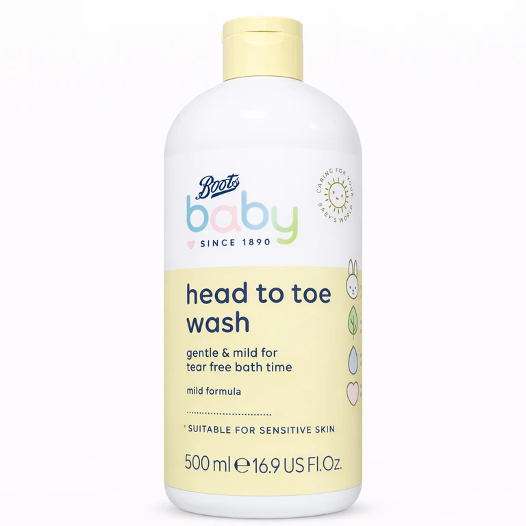 Boots Baby Head to Toe Wash 500 ml