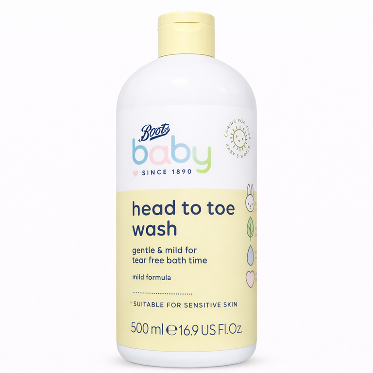 Boots Baby Head to Toe Wash 500 ml