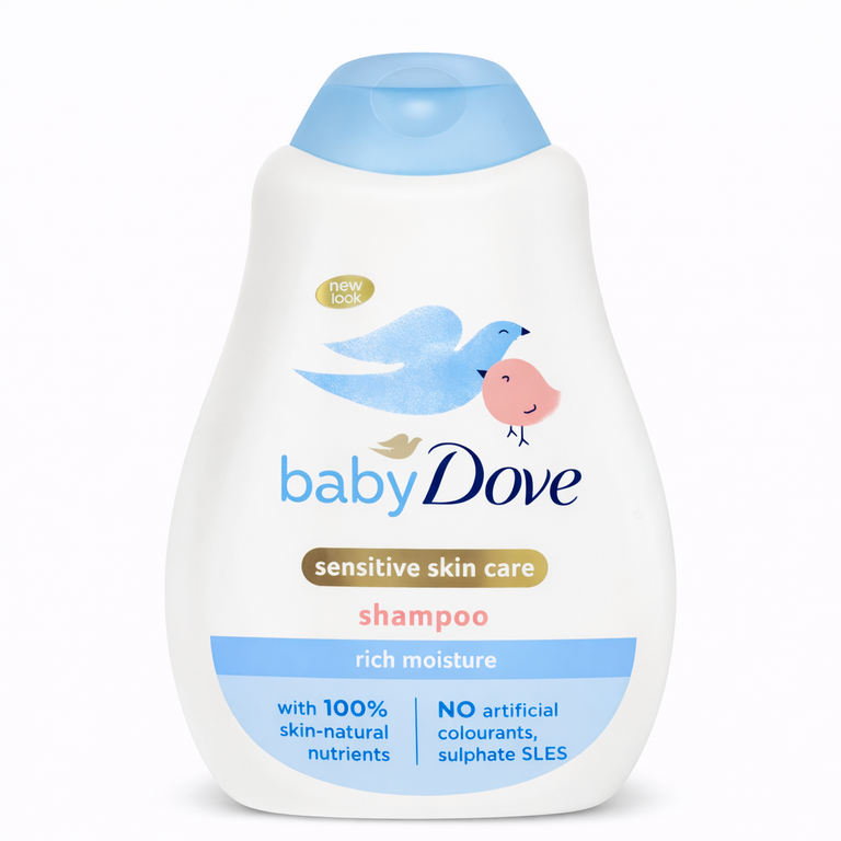 Baby Dove Sensitive Skin Care Rich Moisture Baby Shampoo 400 ml