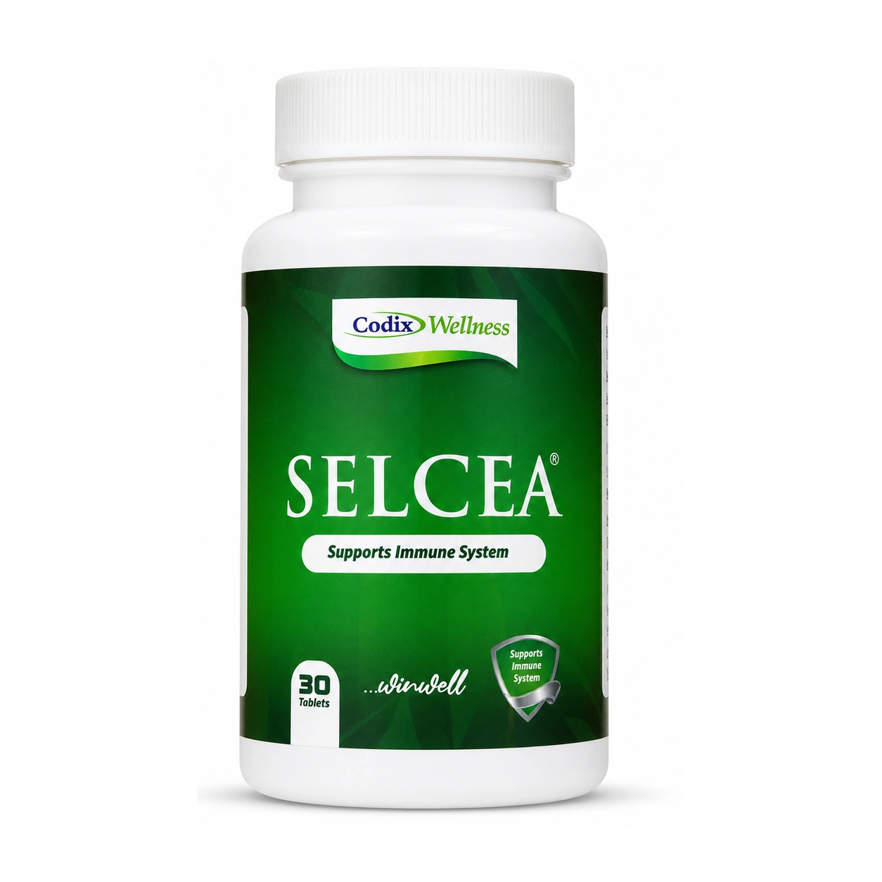 Codix Wellness SelCEA Selenium 200 mcg + Vitamins A C E Tablets x 30 Tablets