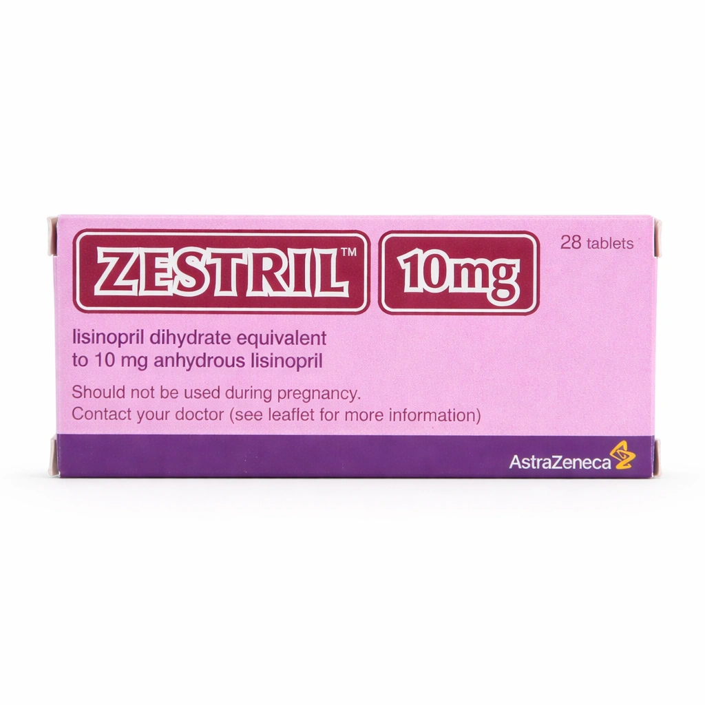 Zestril Lisinopril Tablets 10 mg x 28 Tablets