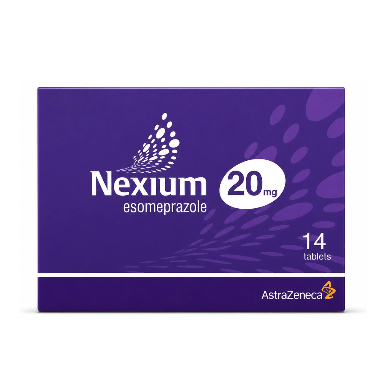 Nexium Esomeprazole 20 mg Gastro-Resistant Tablets x 14 Tablets