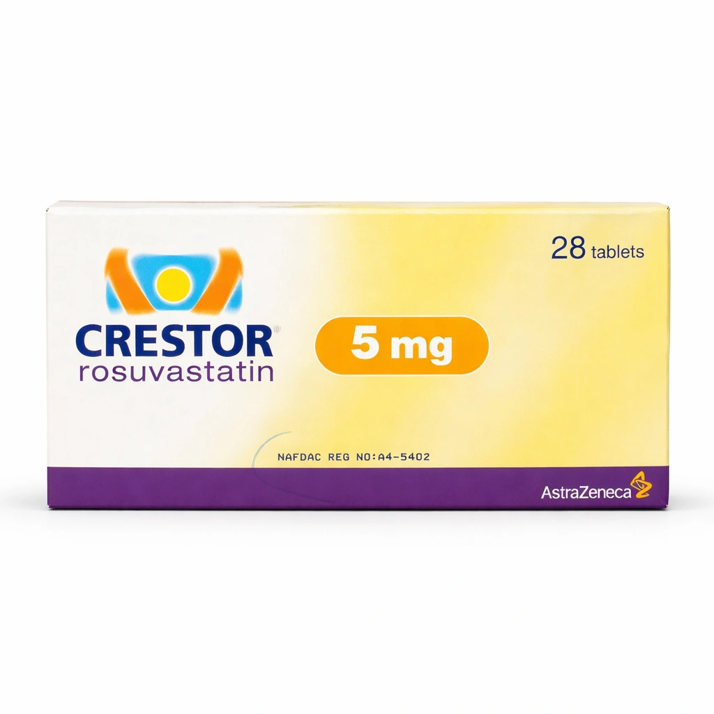Crestor Rosuvastatin 5 mg Tablets x 28 Tablets