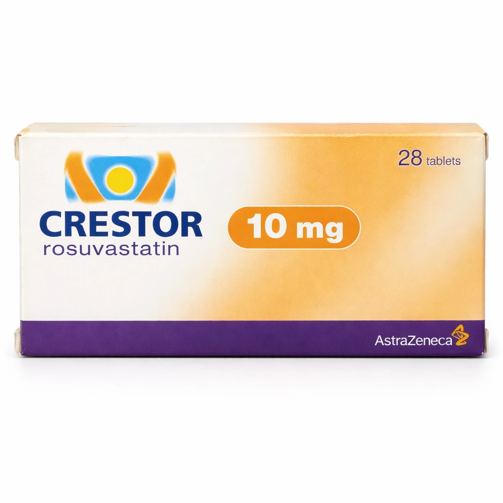 Crestor Rosuvastatin 10 mg Film-Coated Tablets x 28 Tablets