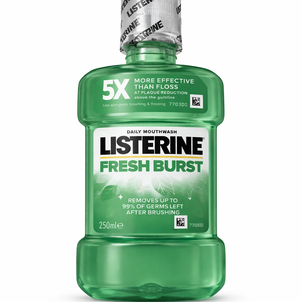 Listerine Fresh Burst Mouthwash 250 ml