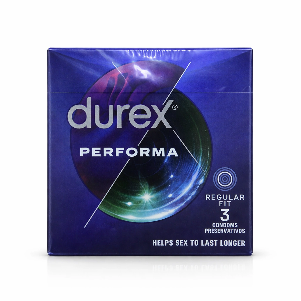 Durex Performa Regular Fit Condoms x 3 condoms