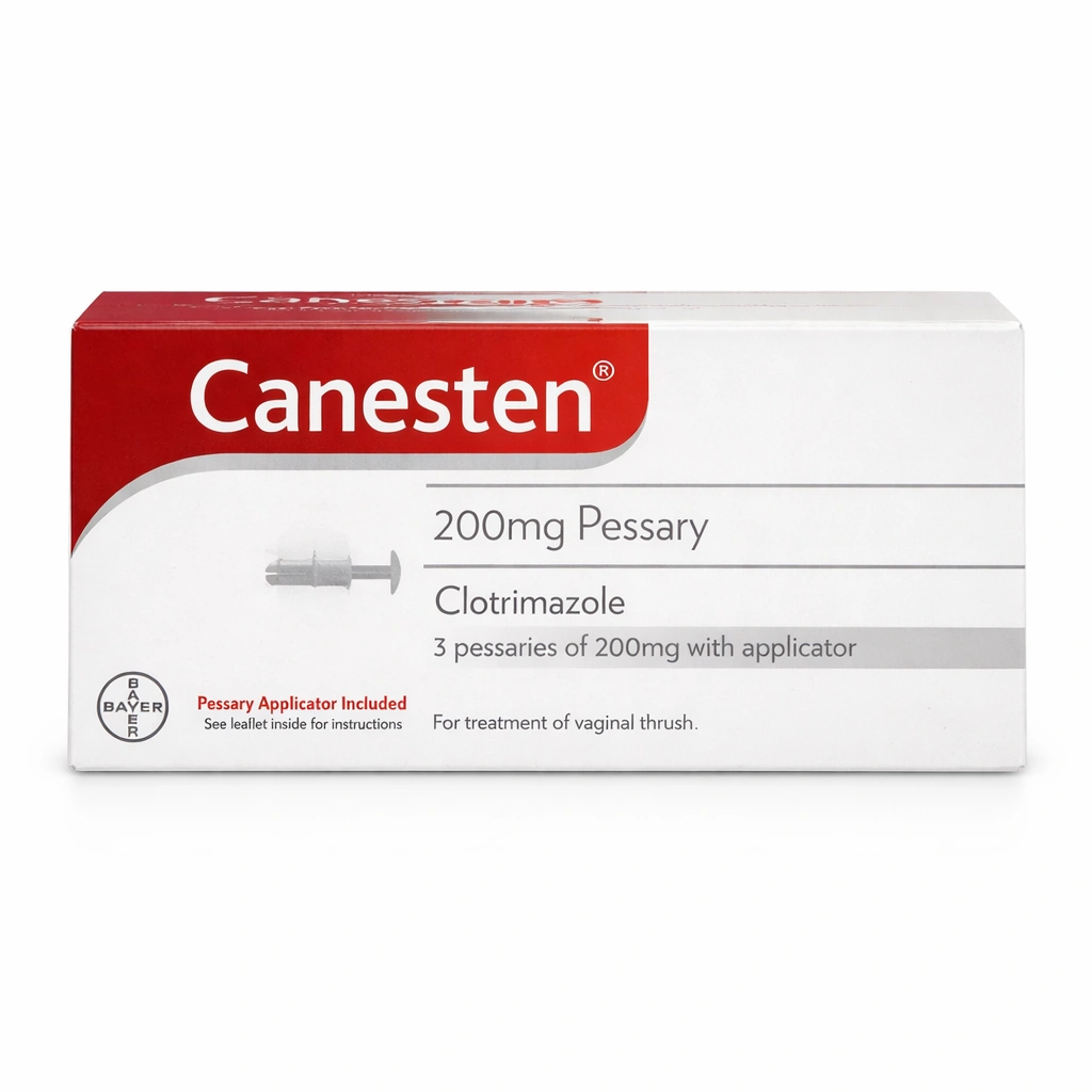 Canesten Clotrimazole Pessary 200 mg x 3 Pessaries