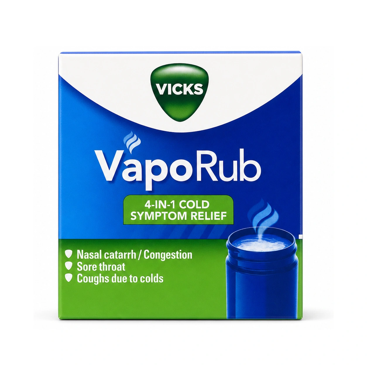 Vicks VapoRub 4-in-1 Cold Symptom Relief Balm 50 g