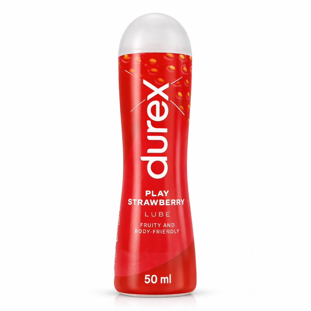 Durex Play Strawberry Flavoured Intimate Lubricant Gel 50 ml