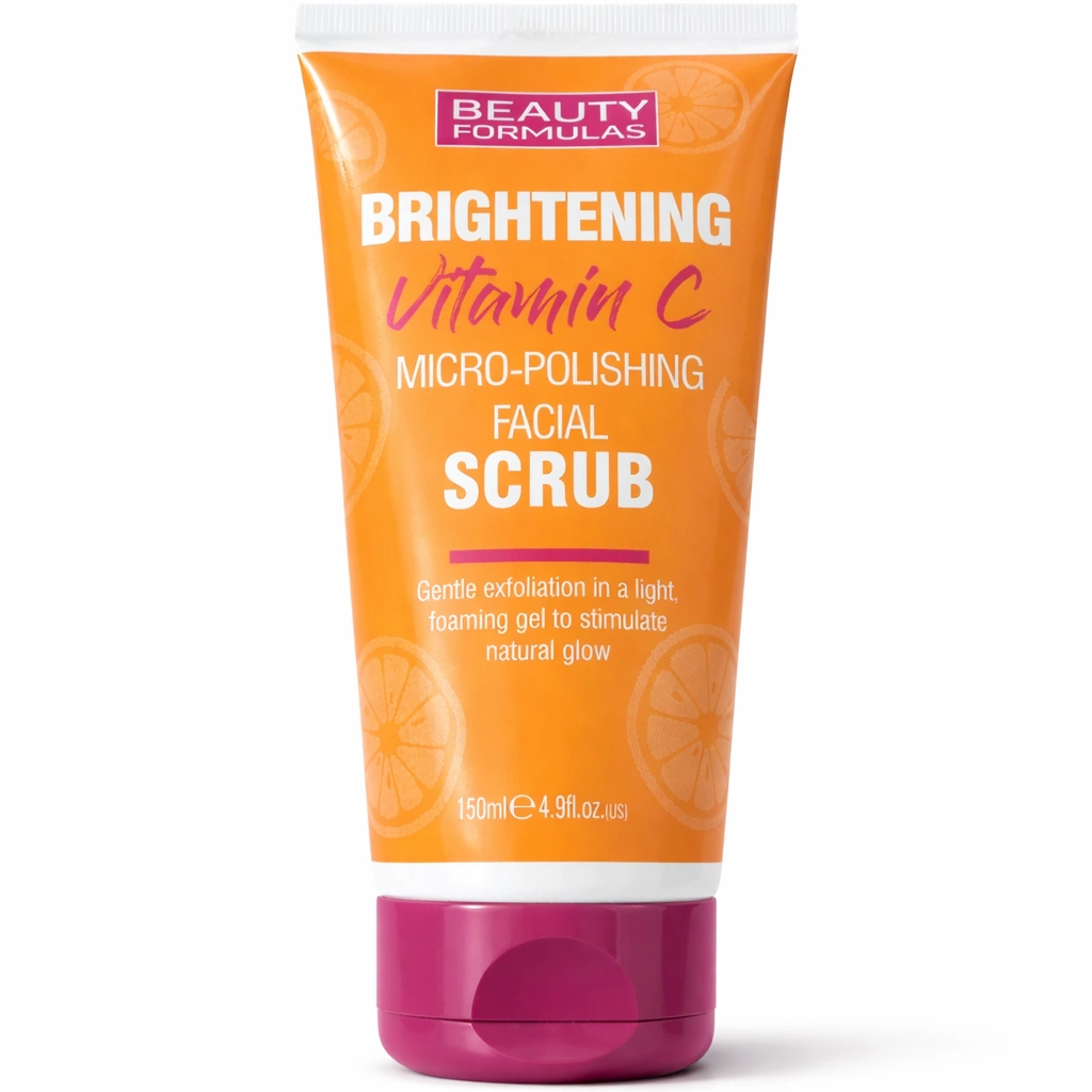 Beauty Formulas Brightening Vitamin C Micro-Polishing Facial Scrub 150 ml Gel