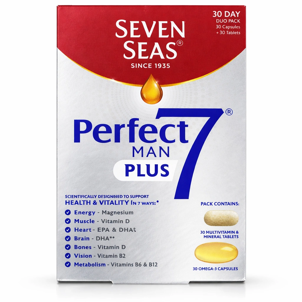 Seven Seas Perfect7 Man Plus x 30 Capsules + 30 Tablets