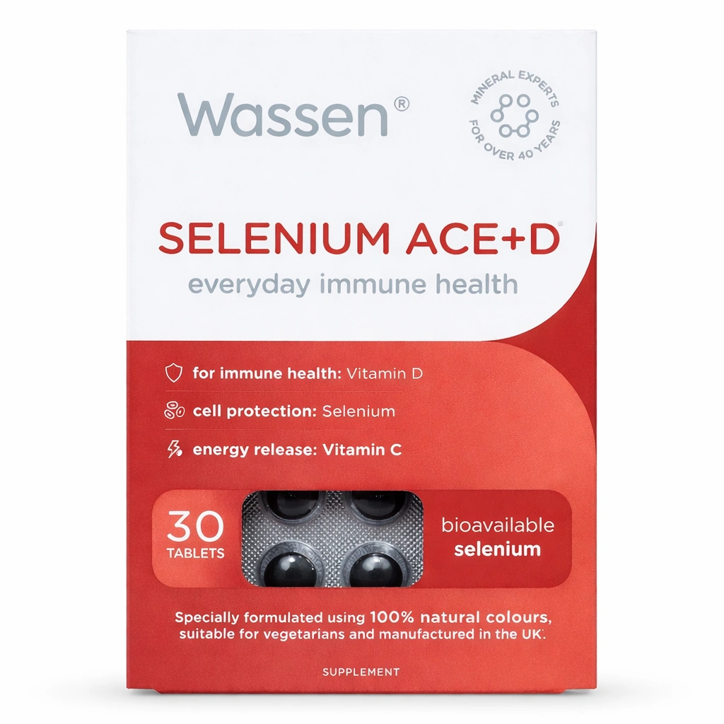 Wassen Selenium ACE + D Tablets x 30 Tablets