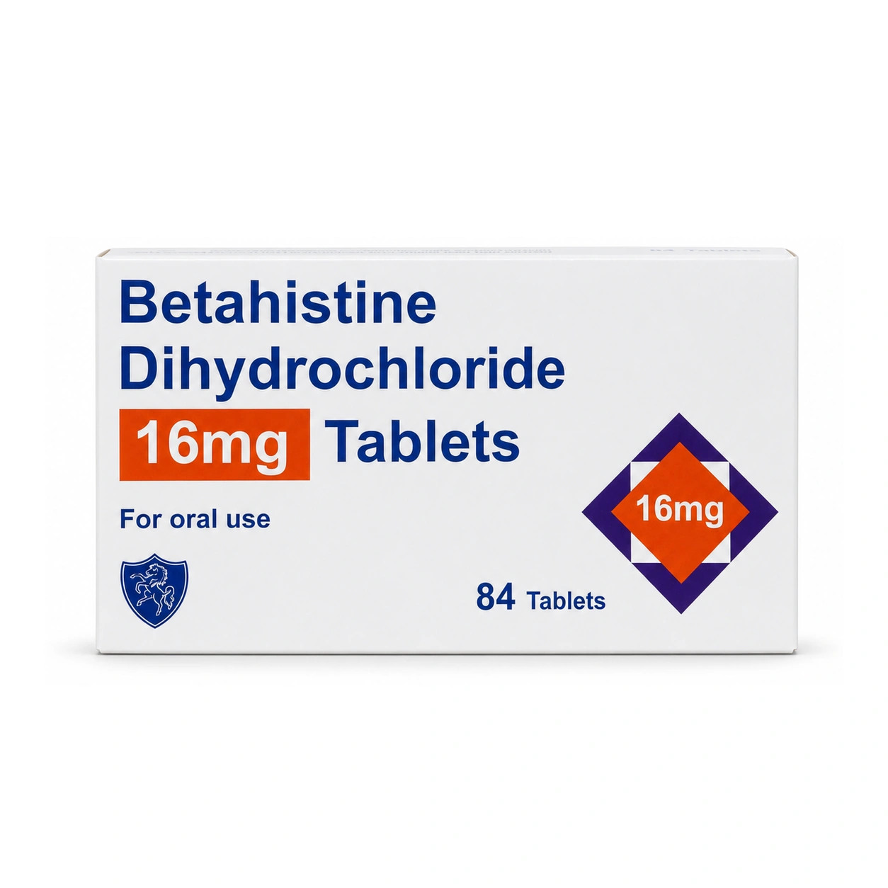 Betahistine Dihydrochloride 16 mg Tablets x 84 Tablets
