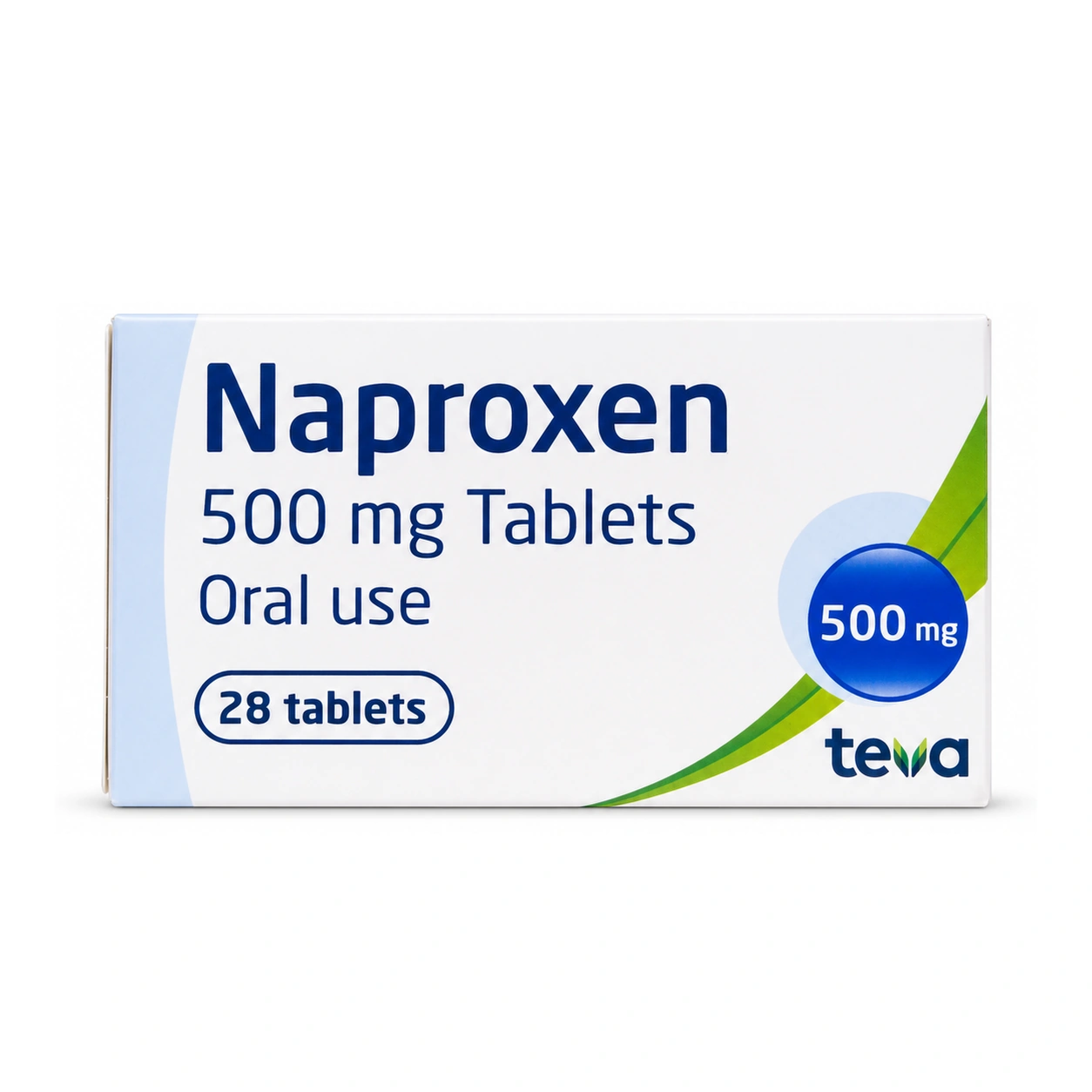 Teva Naproxen 500 mg Tablets x 28 Tablets