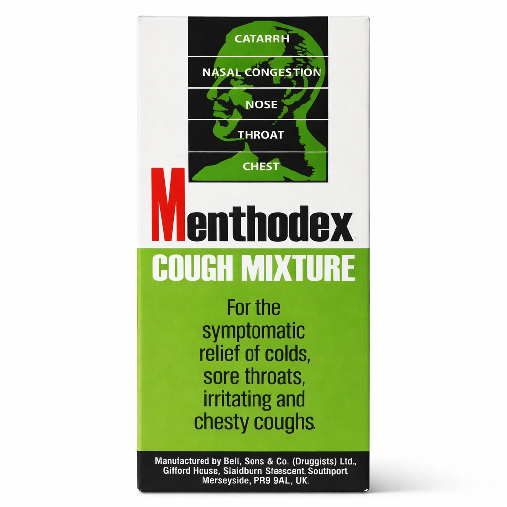 Menthodex Cough Mixture Oral Solution 100 ml