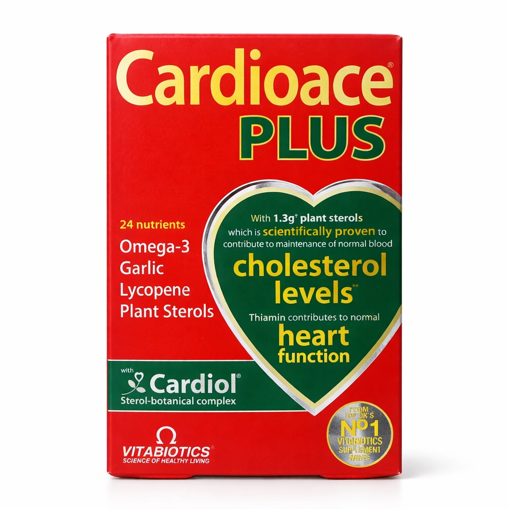 Vitabiotics Cardioace Plus Capsules x 60 Capsules