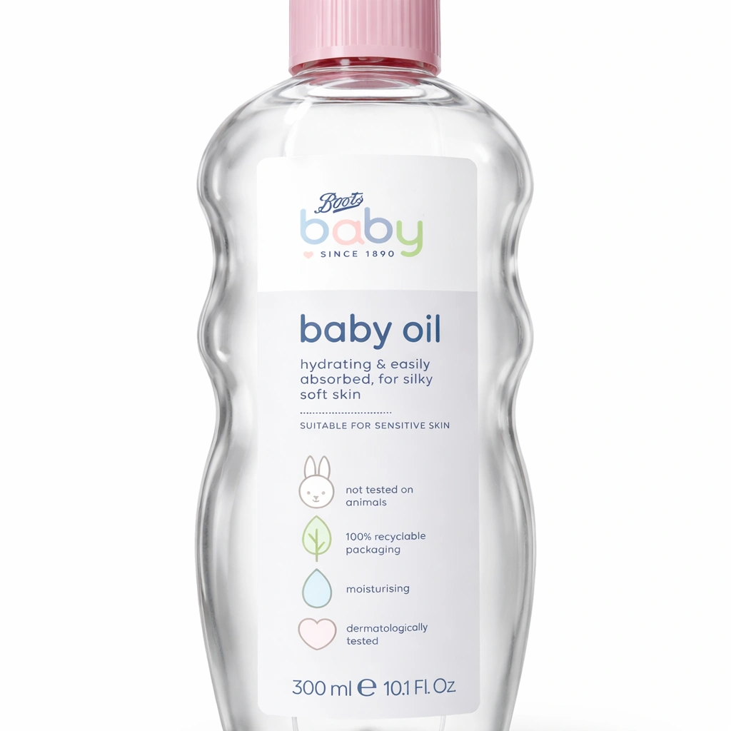 Boots Baby Oil 300 ml