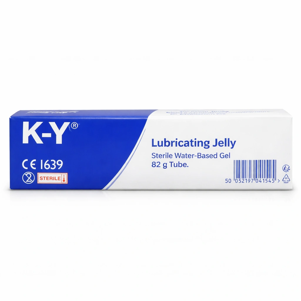 K-Y Lubricating Jelly Sterile Water-Based Gel 82 g Tube
