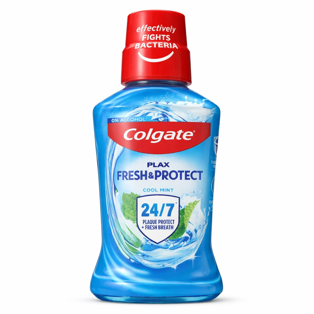 Colgate Plax Fresh & Protect Cool Mint Mouthwash 250 ml