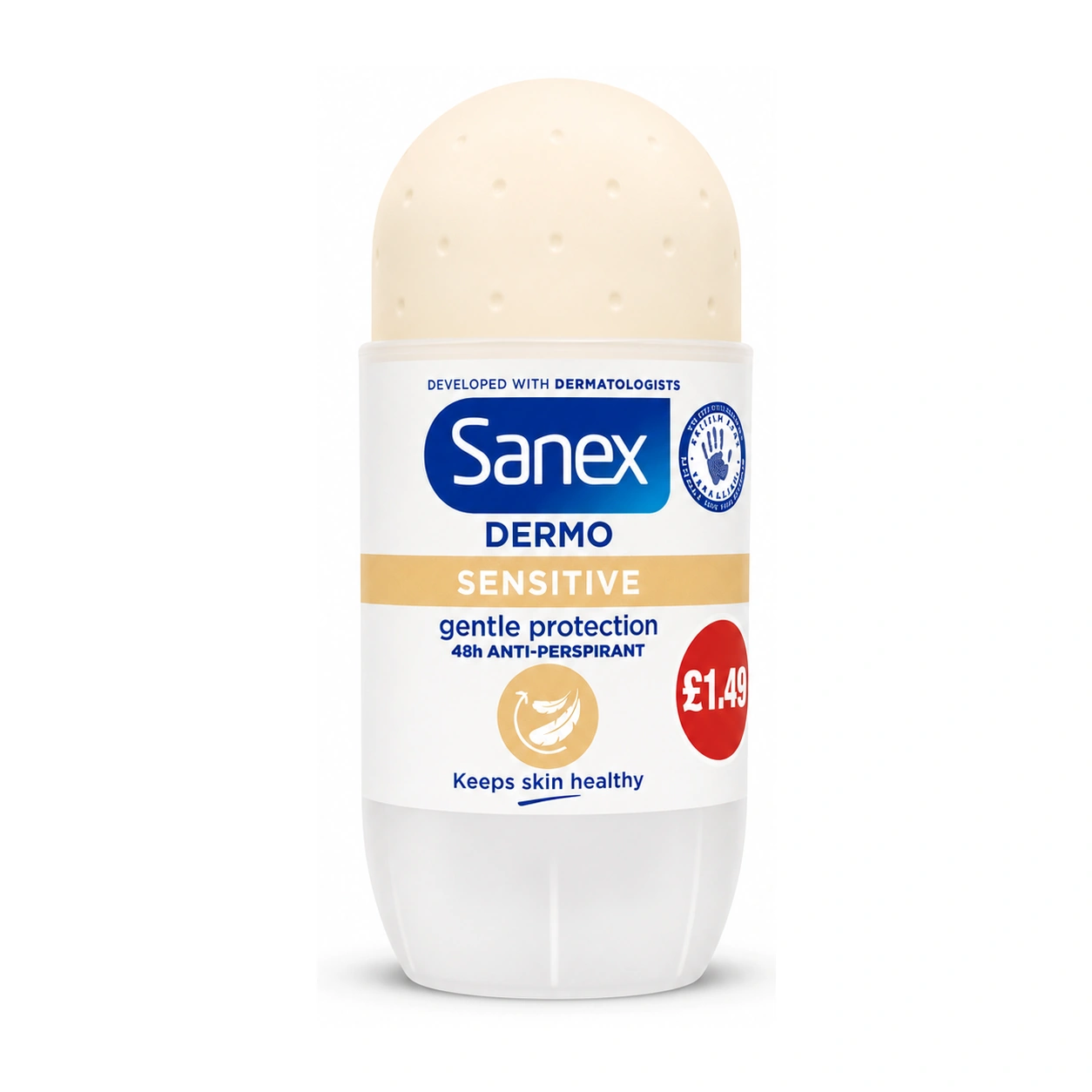 Sanex Dermo Sensitive Anti-Perspirant Roll-On Deodorant 50 ml