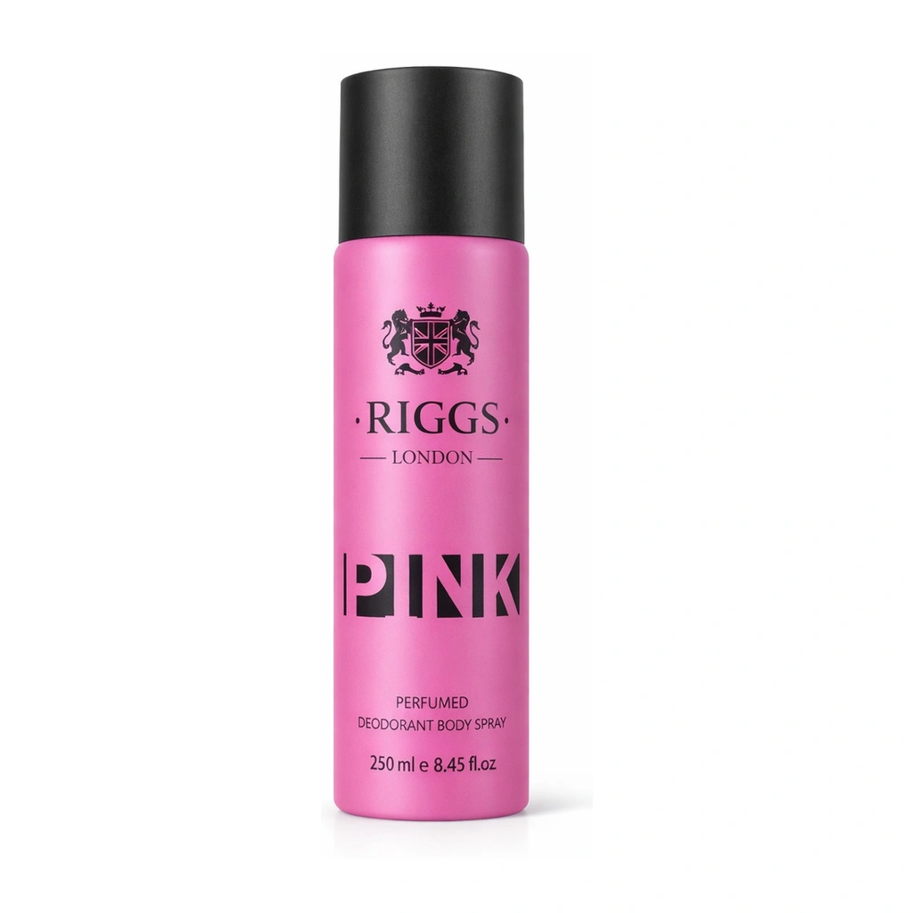 Riggs London Pink Perfumed Deodorant Body Spray 250 ml