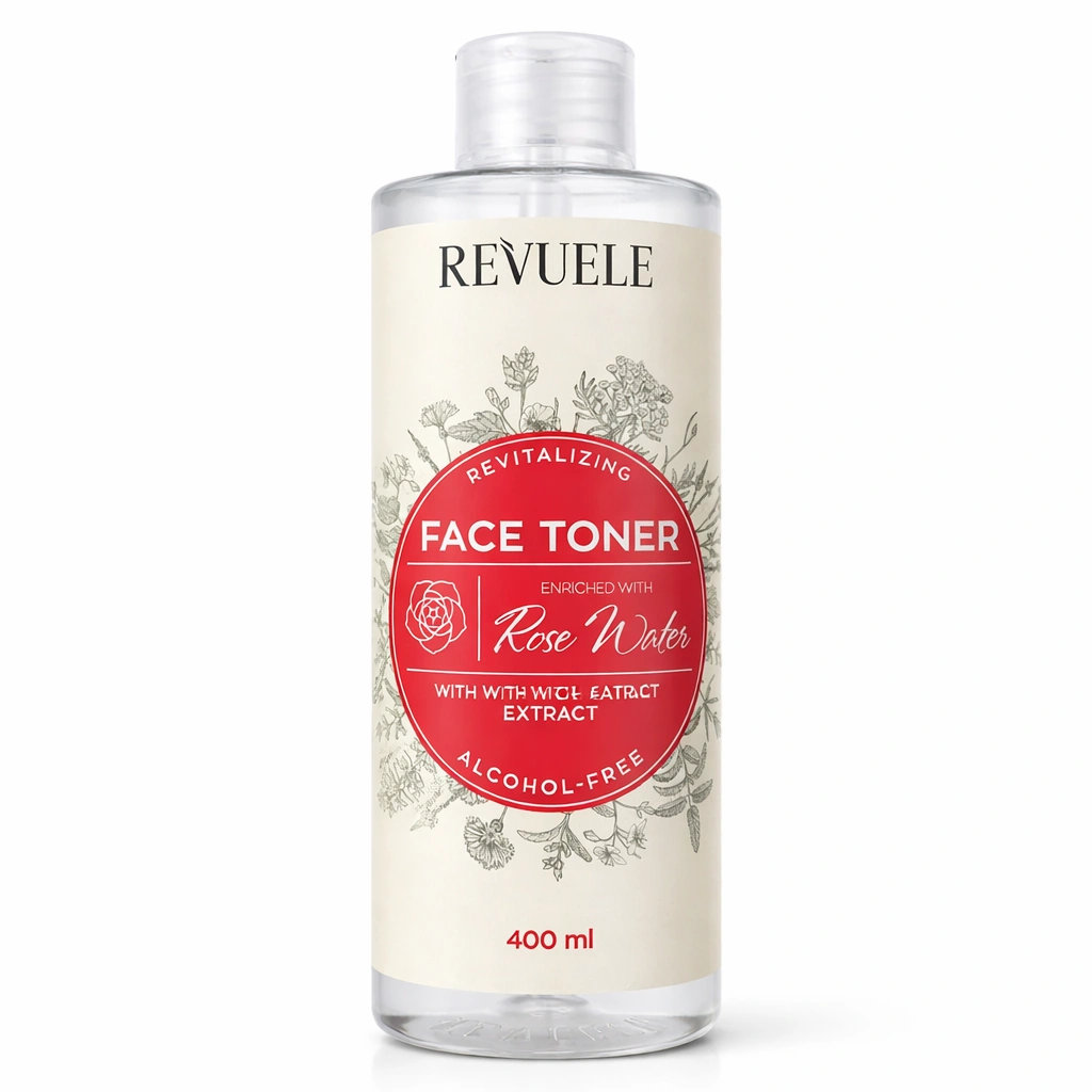 Revuele Witch Hazel Revitalizing Face Toner with Rose Water 400 ml