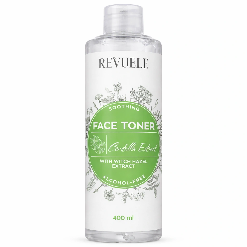 Revuele Soothing Face Toner with Centella Extract and Witch Hazel Extract 400 ml