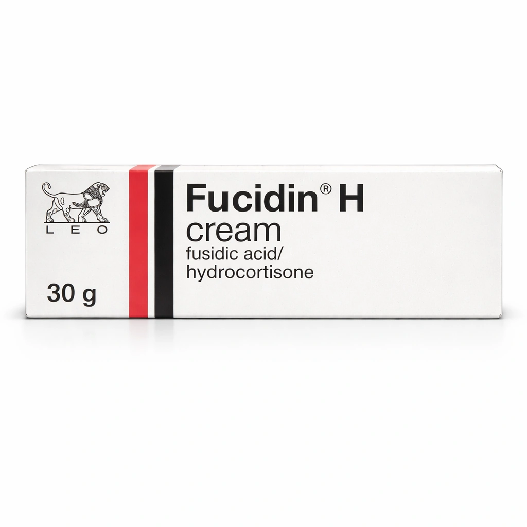 Fucidin H Fusidic Acid 2% + Hydrocortisone Acetate 1% Cream 30 g
