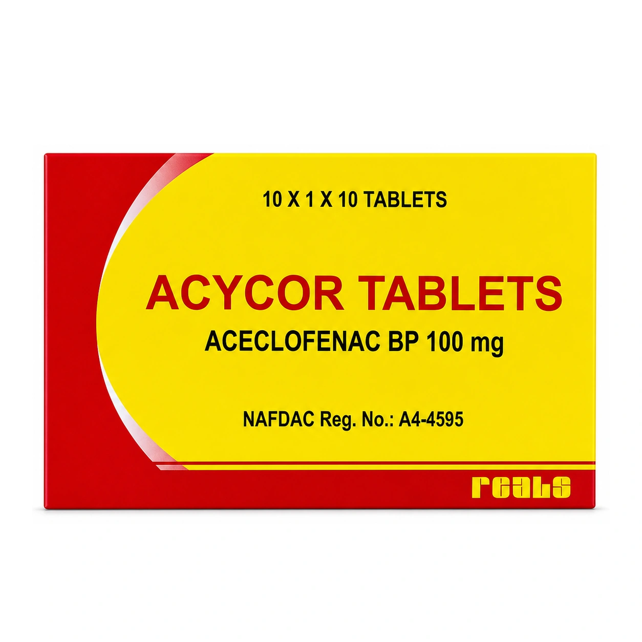Acycor Aceclofenac BP 100 mg Tablets x 100 Tablets