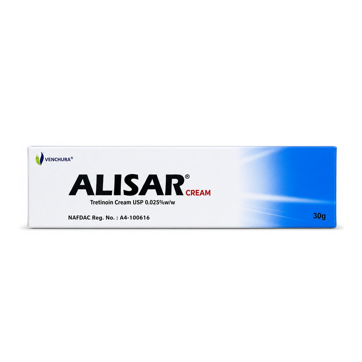 Alisar Tretinoin Cream USP 0.025% w/w 30 g