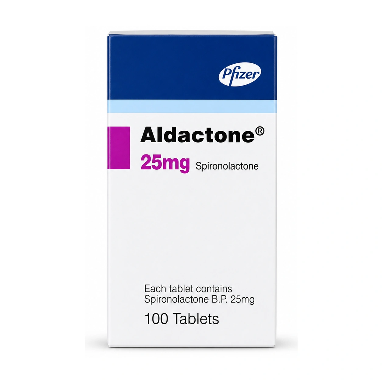 Aldactone Spironolactone 25 mg Tablets x 100 Tablets