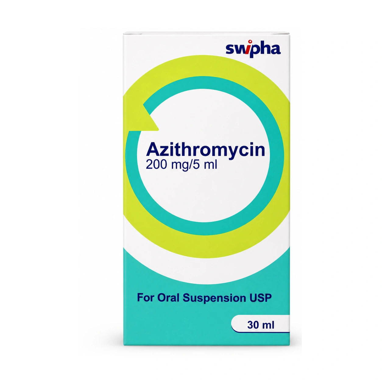 Swipha Azithromycin for Oral Suspension USP 200 mg/5 ml 30 ml