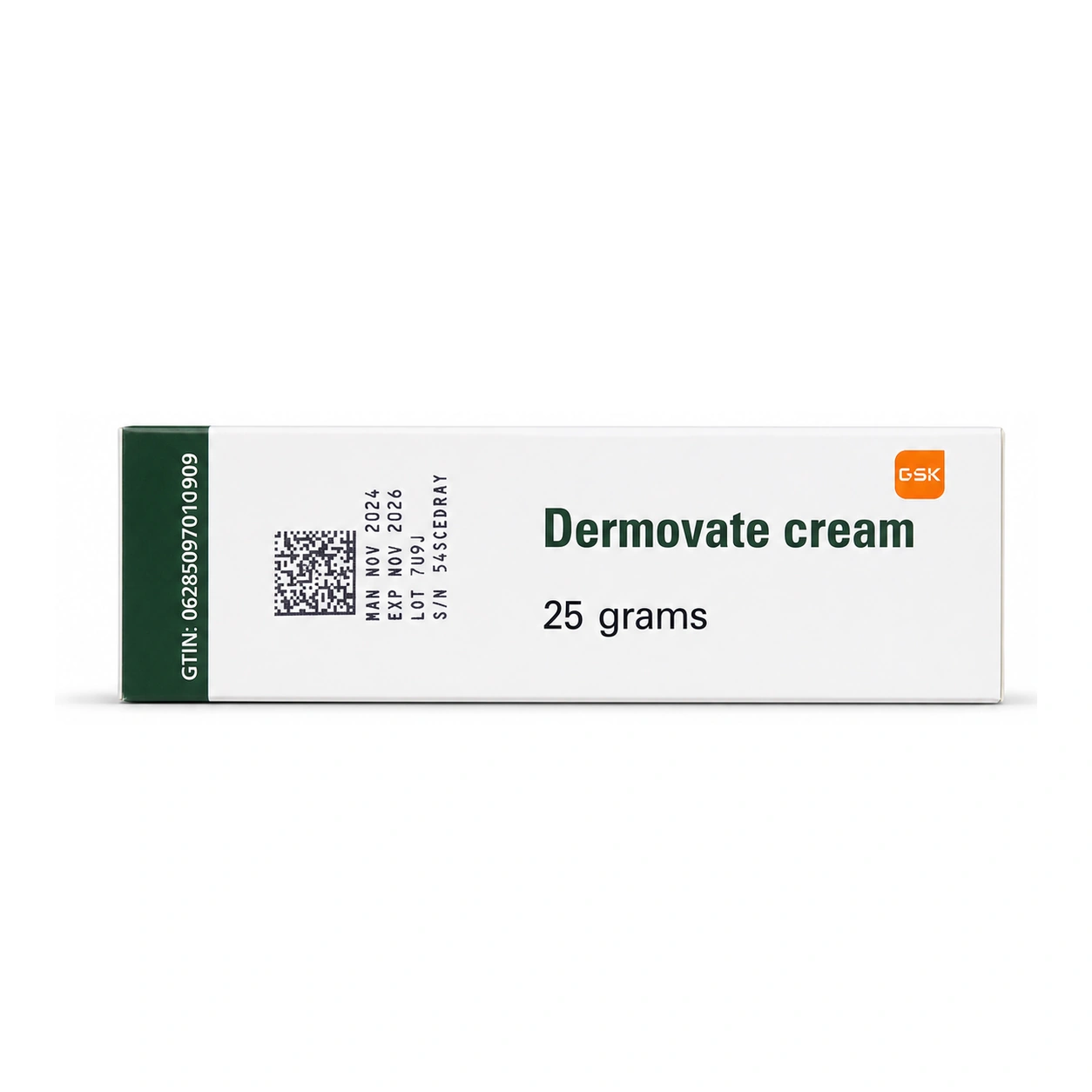 Dermovate Clobetasol Propionate 0.05% w/w Cream 25 g
