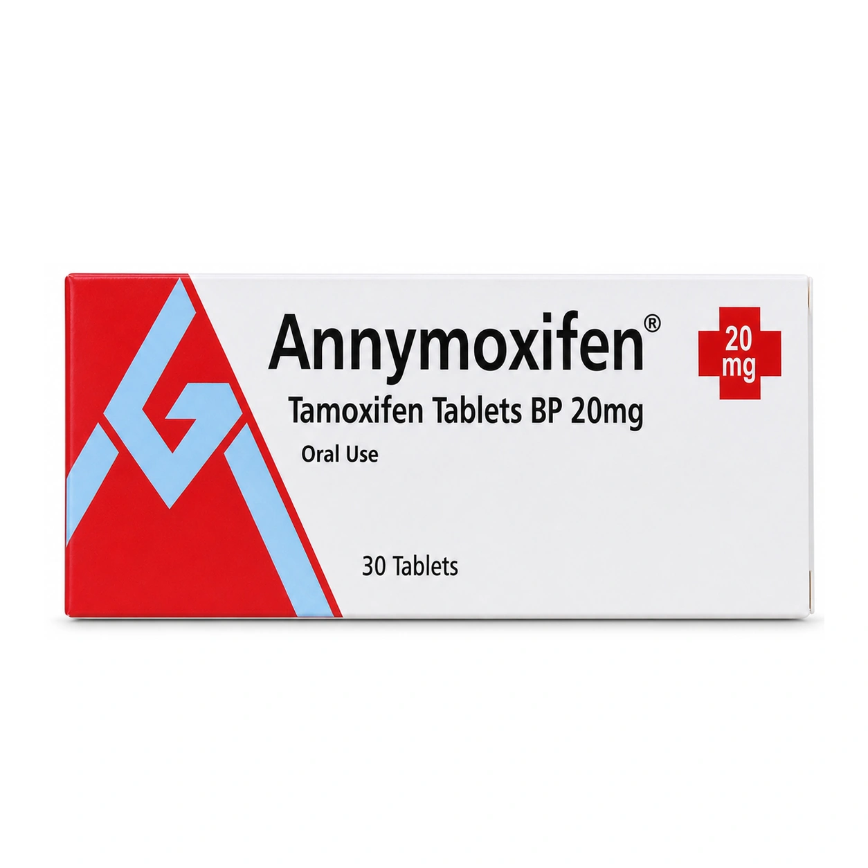 Annymoxifen Tamoxifen Tablets BP 20 mg x 30 Tablets