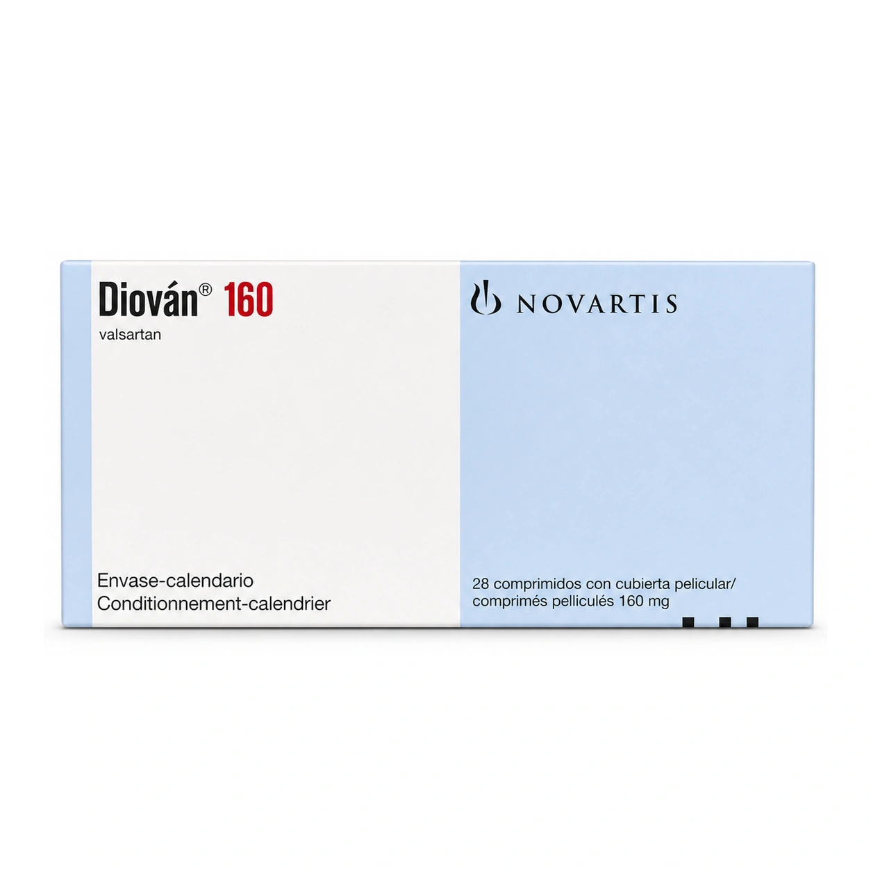 Diovan Valsartan 160 mg Film-Coated Tablets x 28 Tablets