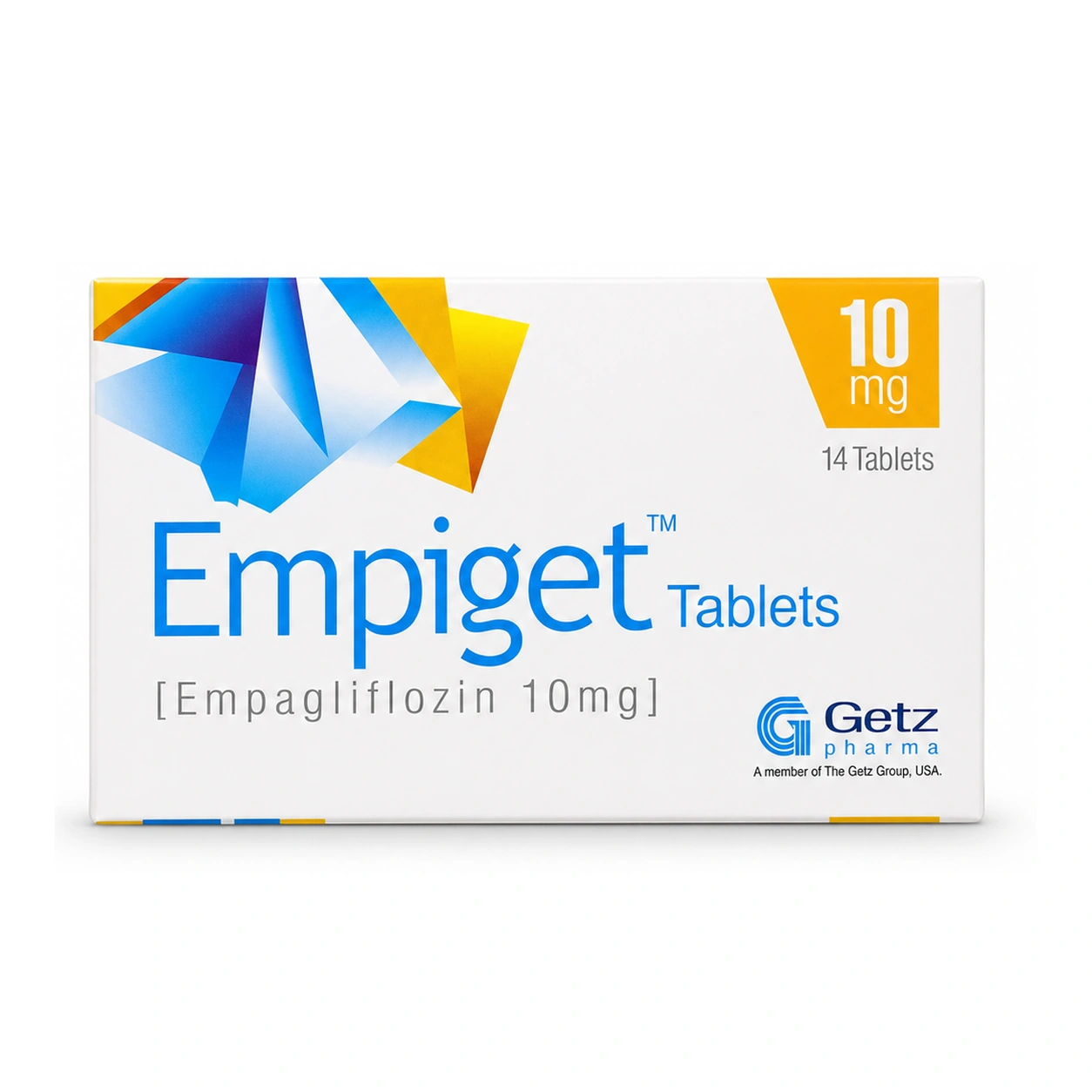 Empiget Empagliflozin 10 mg Tablets x 14 Tablets