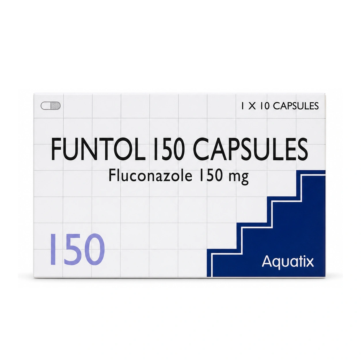 Funtol 150 Fluconazole 150 mg Capsules x 10 Capsules