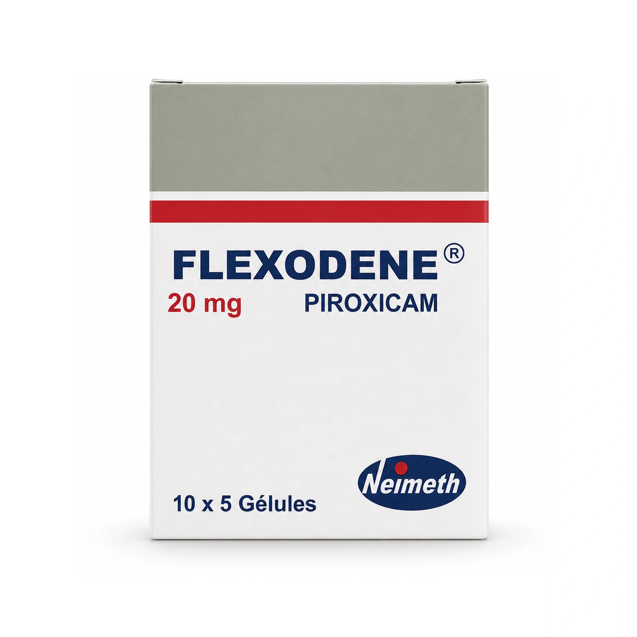 Flexodene Piroxicam 20 mg Capsules x 50 Capsules