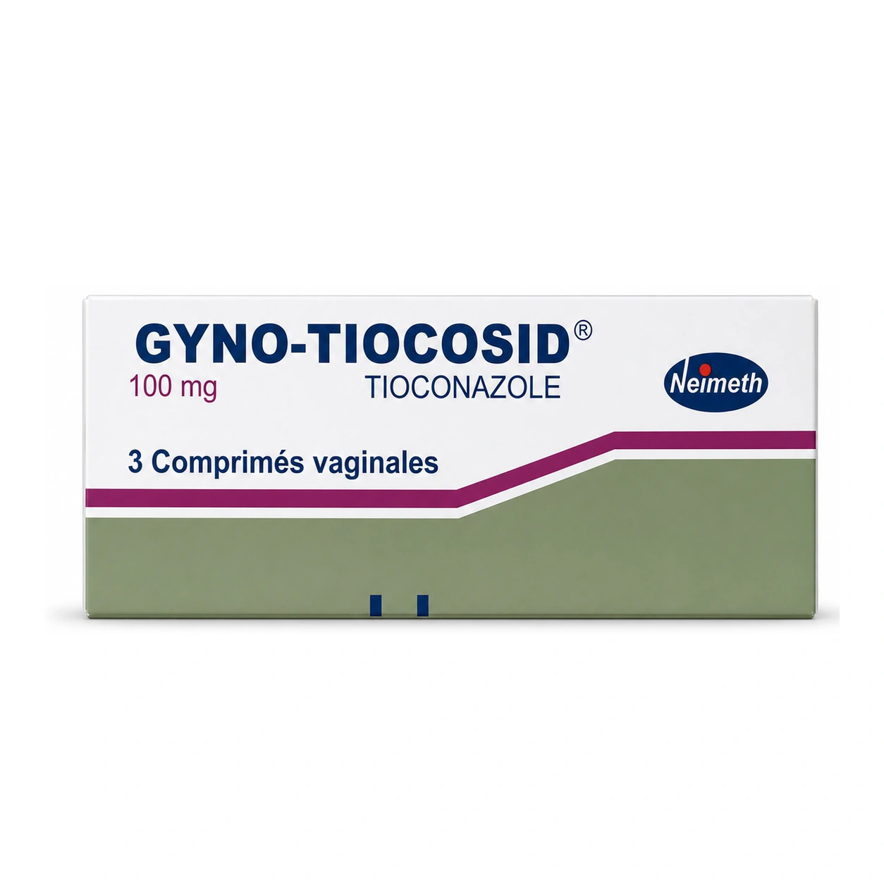 Gyno-Tiocosid Tioconazole 100 mg Vaginal Tablets x 3 Tablets