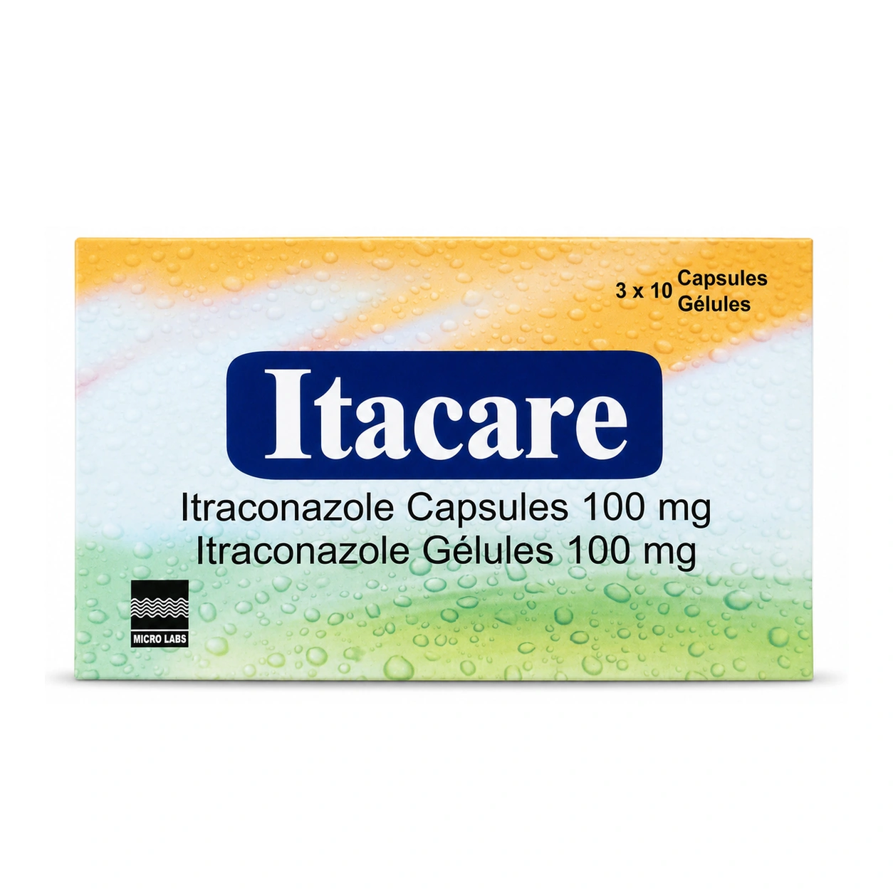 Itacare Itraconazole 100 mg Capsules x 30 Capsules