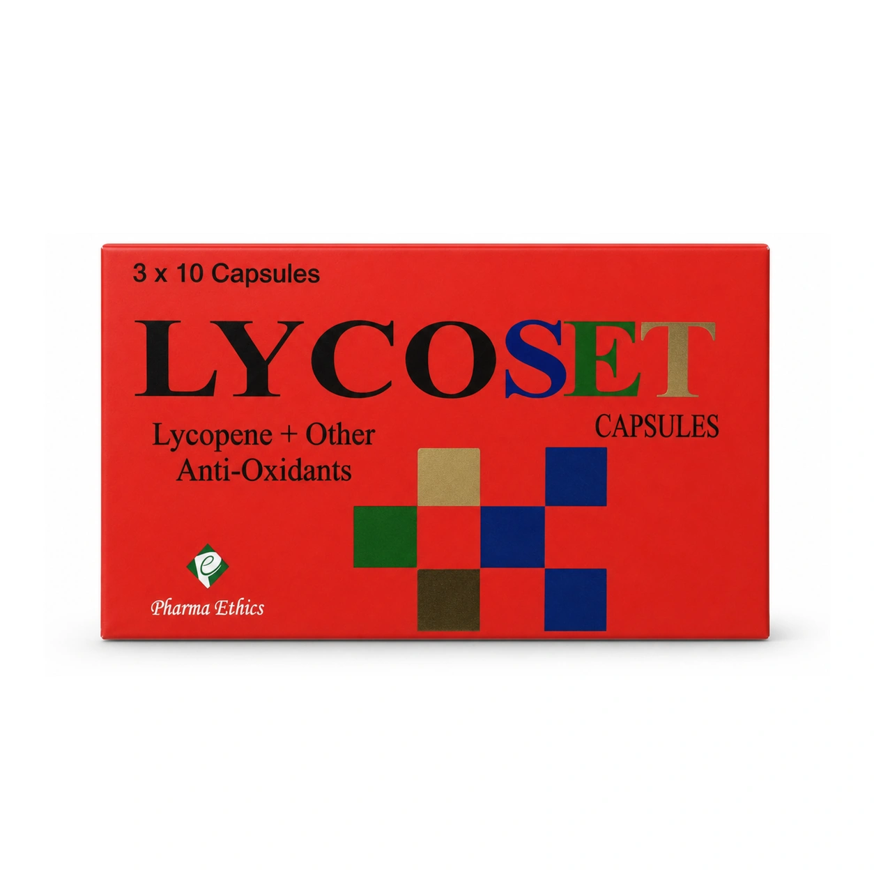 Lycoset Lycopene + Other Anti-Oxidants Capsules x 30 Capsules