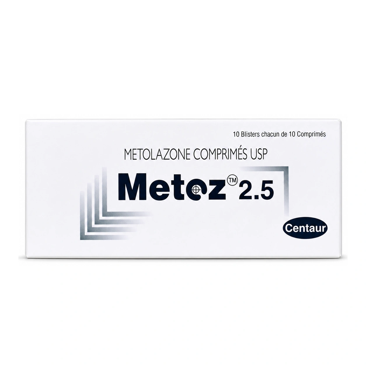 Metoz Metolazone USP 2.5 mg Tablets x 100 Tablets
