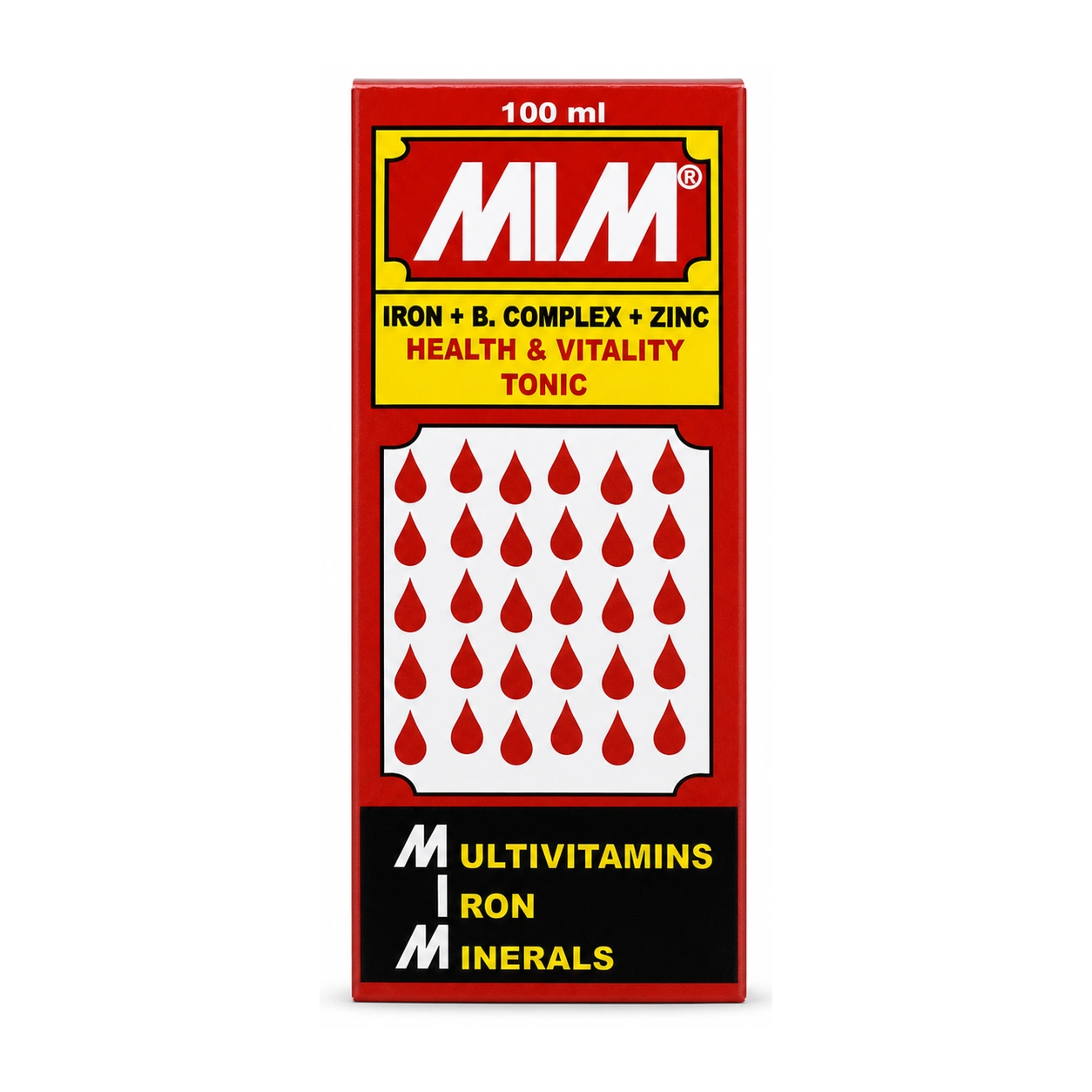 MIM Multivitamin, Iron, Minerals Tonic 100 ml Syrup