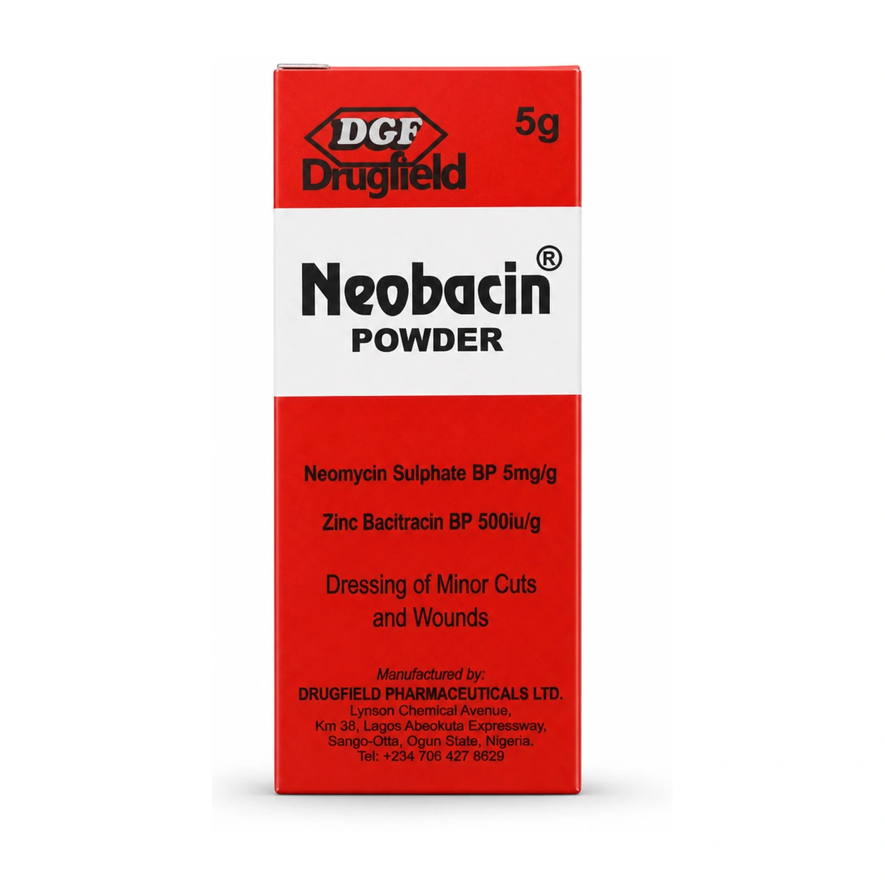 Drugfield Neobacin Powder 5 g