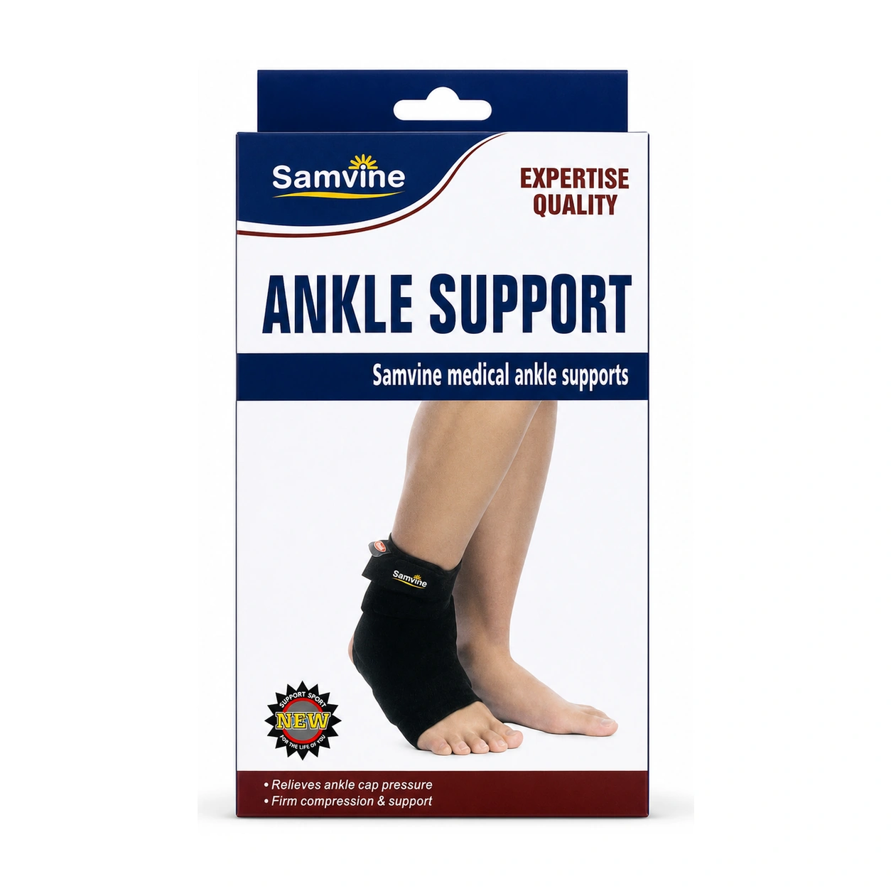 Samvine Medical Ankle Support x 1 Ankle Brace